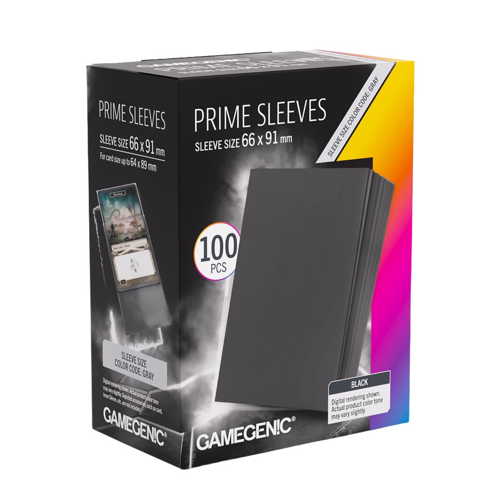 Gamegenic: Prime Sleeves - Black