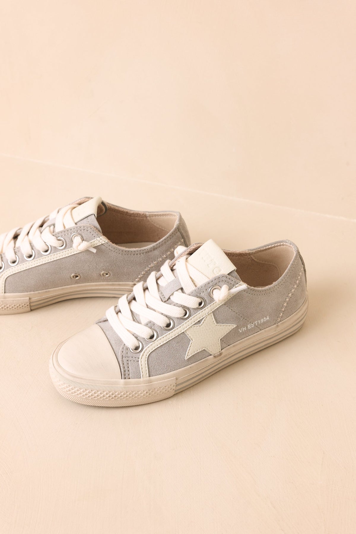 Vintage Havana Alive Dusty Blue Suede Sneakers