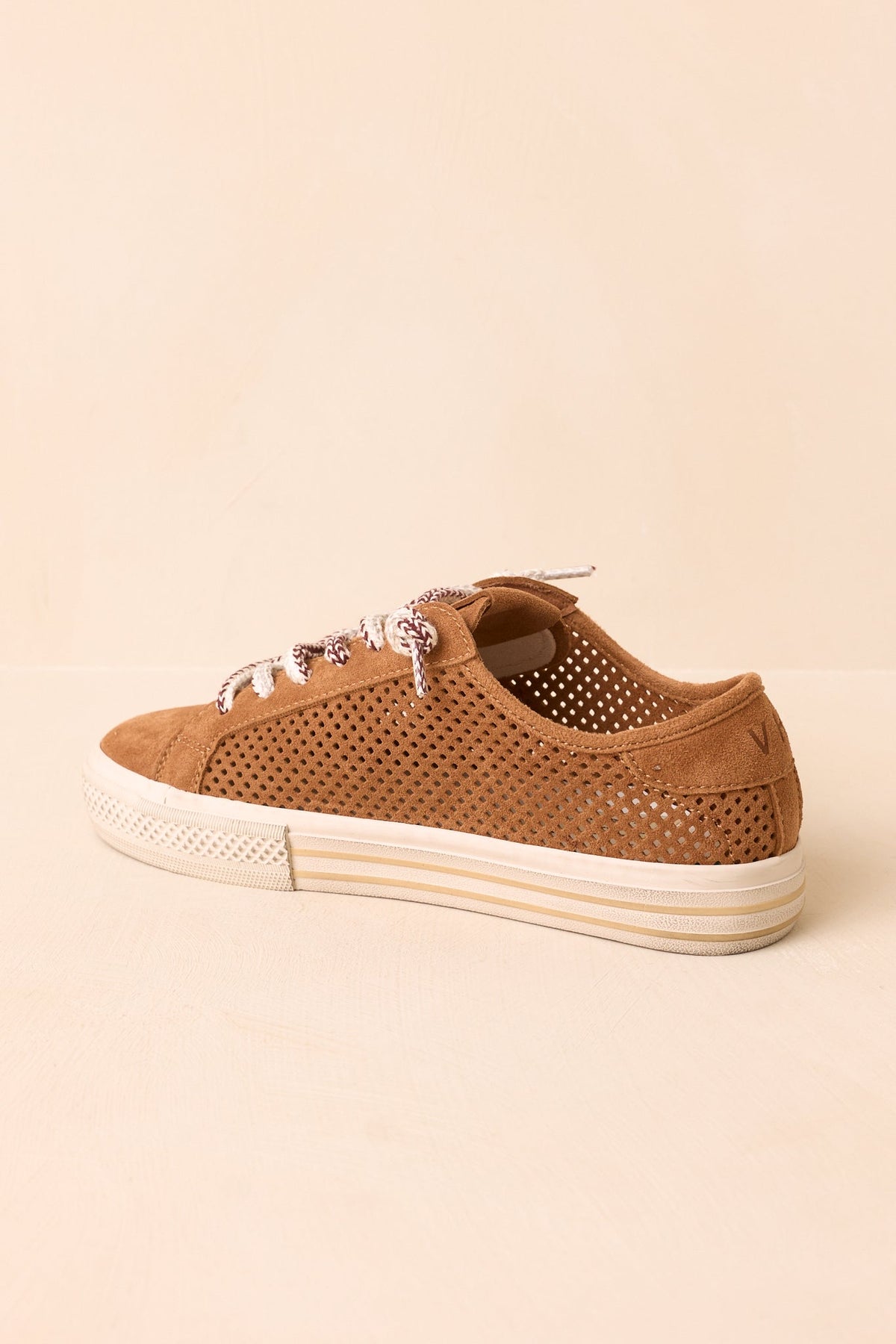 Vintage Havana Alive Camel Brown Suede Sneakers
