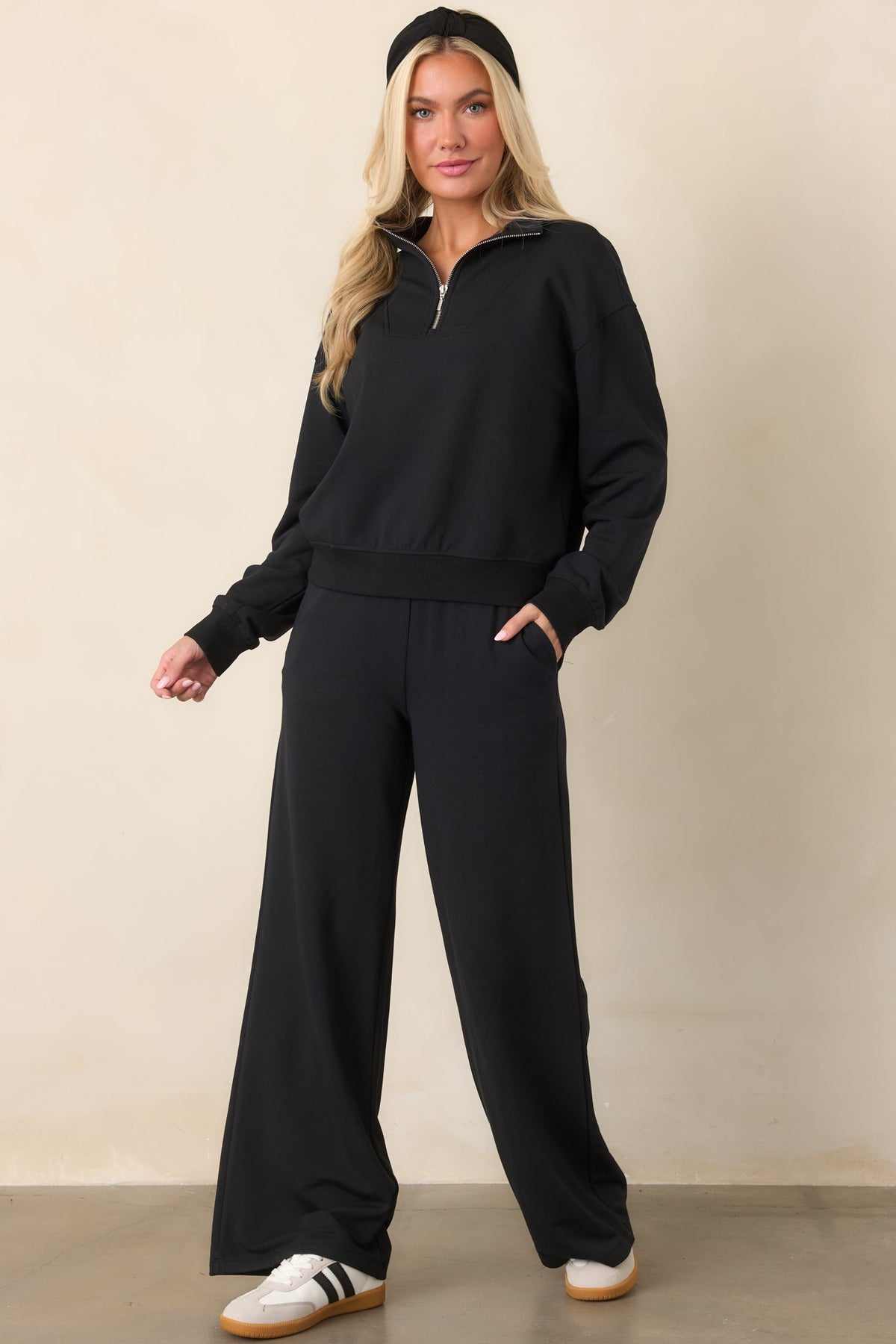 Z Supply In Transit Black Modal Pant