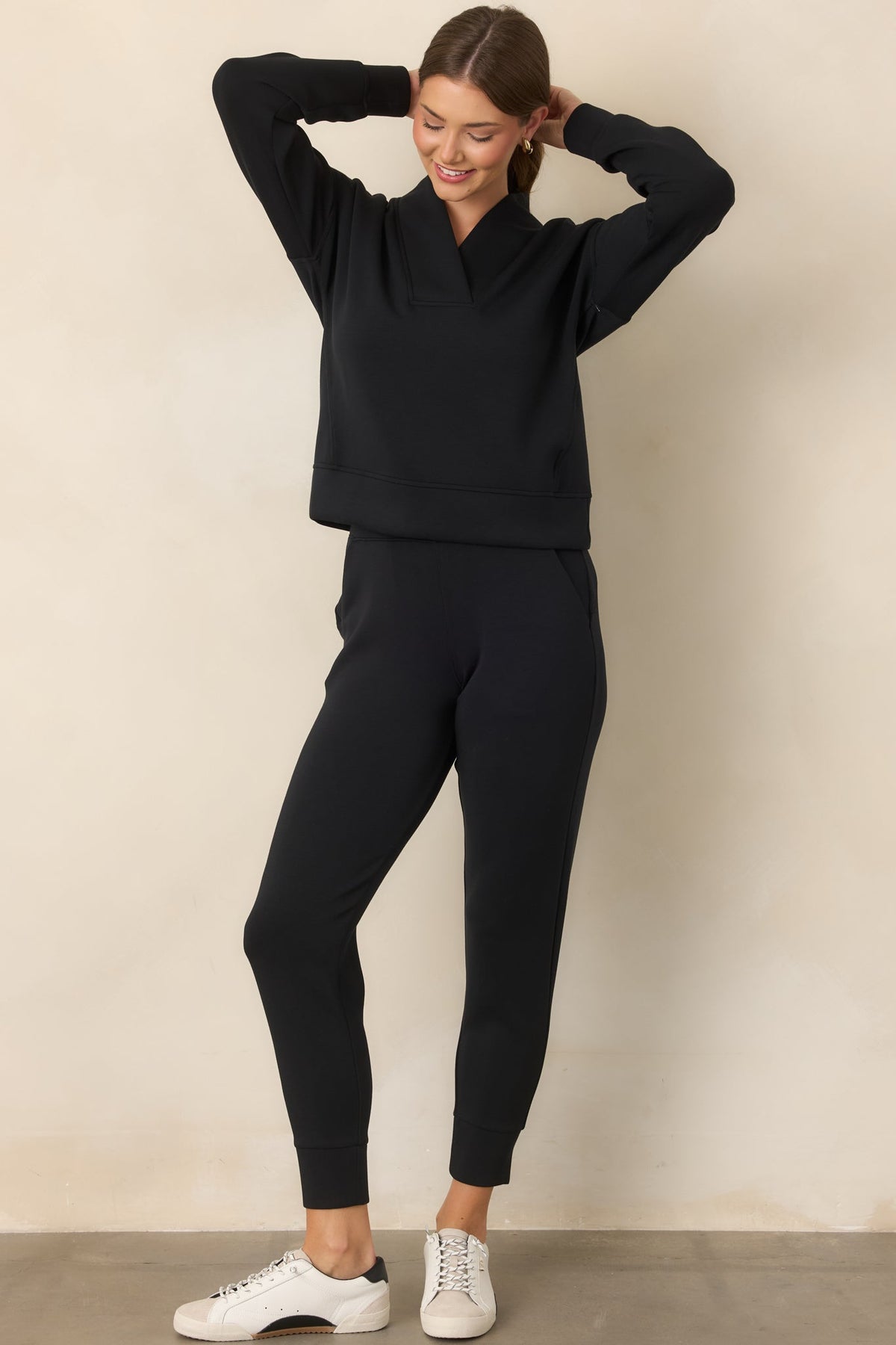 SPANX AirEssentials® Very Black Slim Cuff Jogger