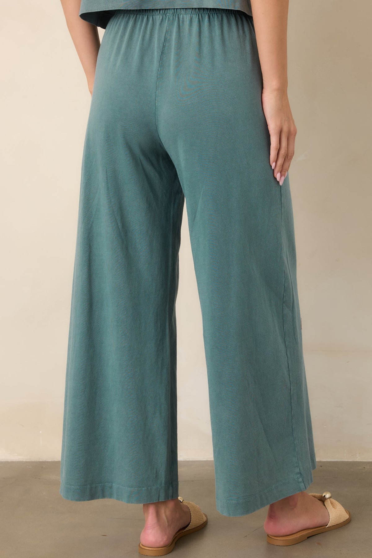 Z Supply Scout Emerald Cove Cotton Jersey Pants