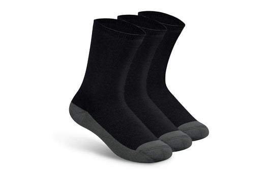 Extra Roomy Socks (Thick) - Charcoal