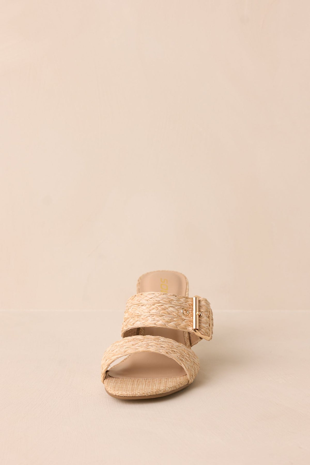 Dockside Dinner Natural Raffia Heels