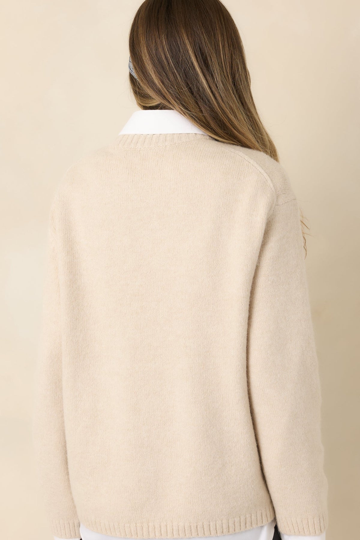 Z Supply Frosted Pearl Chill Mode Crew Neck Sweater
