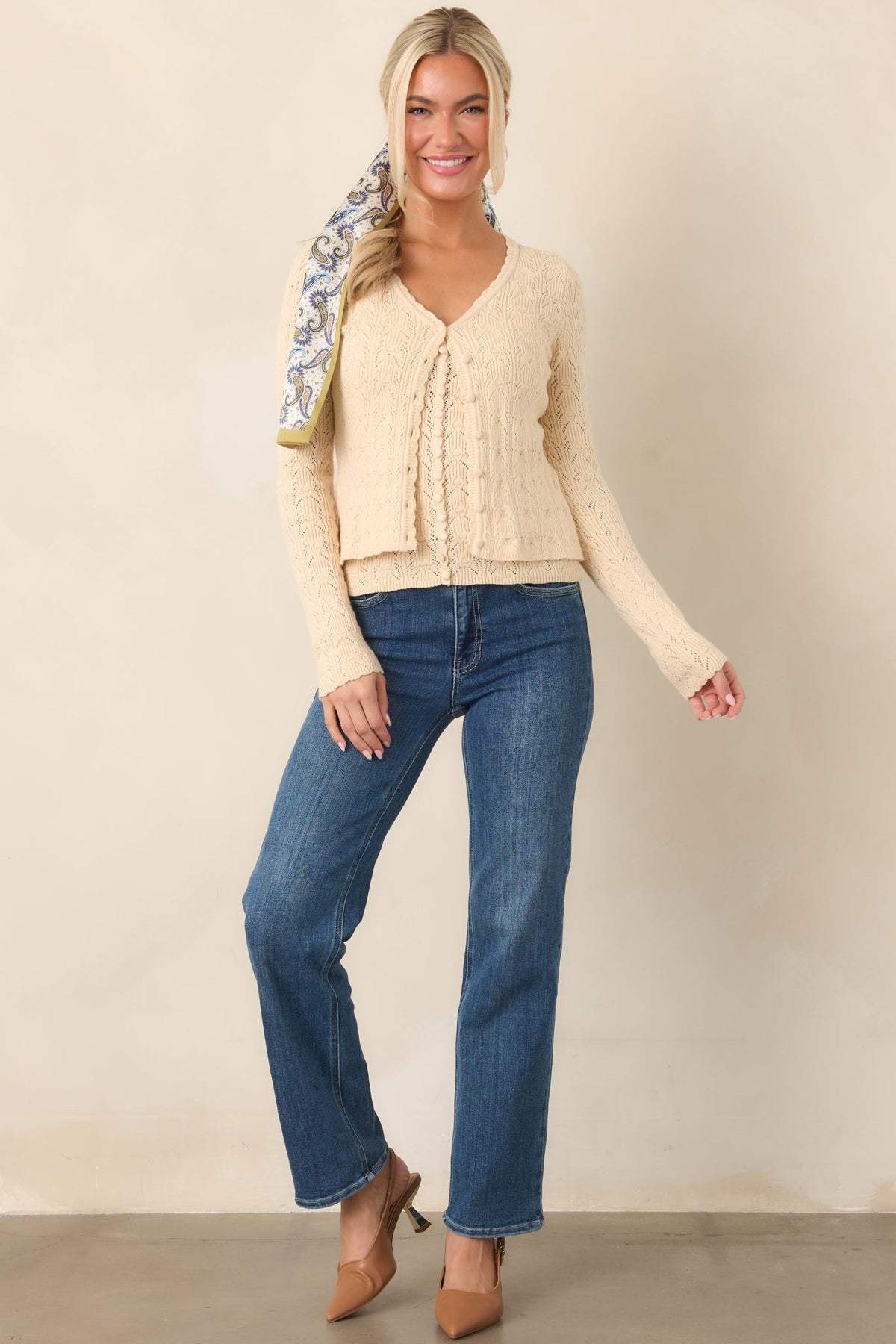 The Daily Edit Medium Wash Straight Leg Jeans
