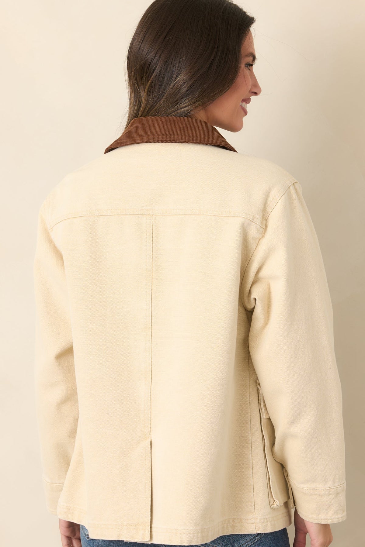 Trailblazer Taupe Canvas Utility Jacket