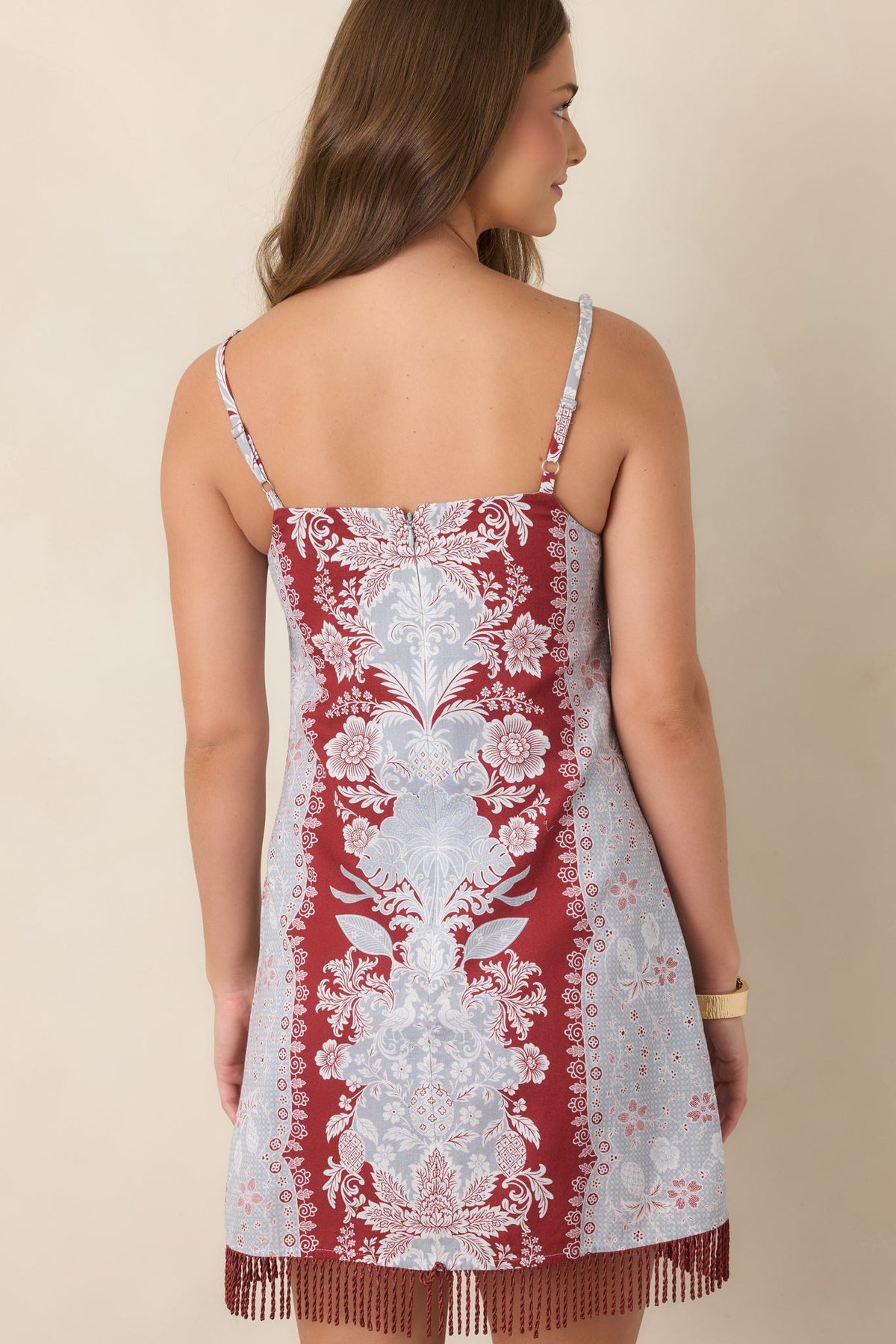 Anna Cate Halley Frost Floral Mini Dress