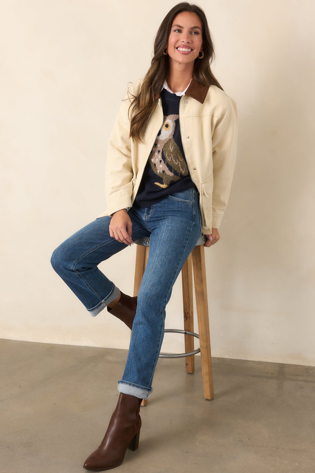 Trailblazer Taupe Canvas Utility Jacket
