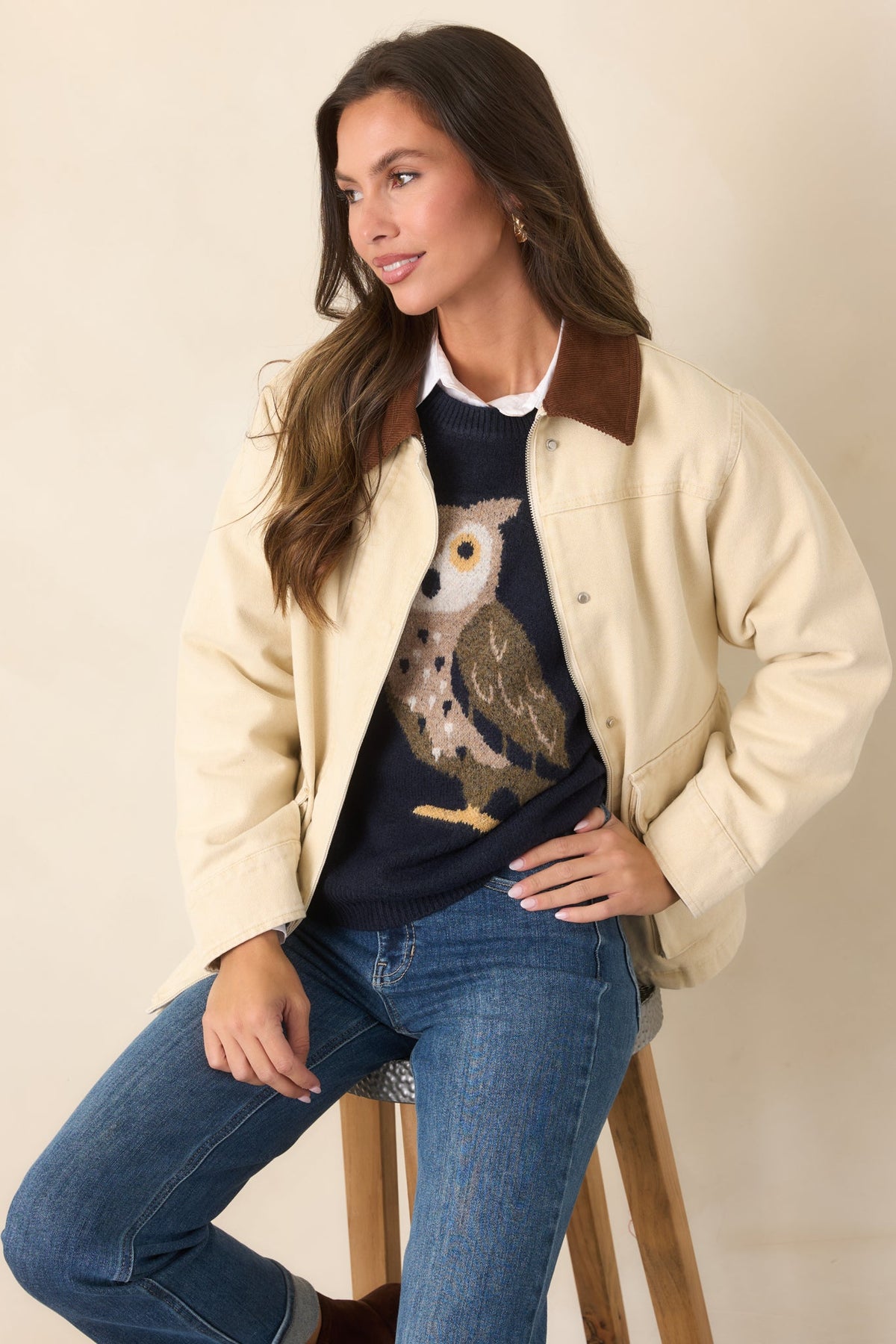 Trailblazer Taupe Canvas Utility Jacket