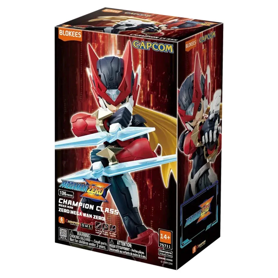 Blokees: Mega Man - Champion Class: Mega Man Zero - Zero (Pre-Order)