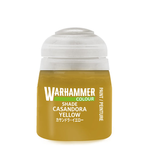 Warhammer Colour Paint: Shade - Casandora Yellow (18ml)