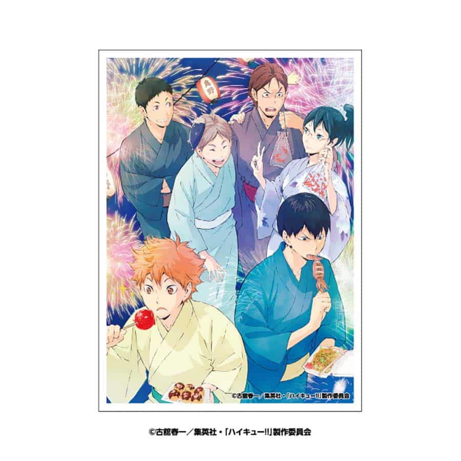 Ensky Card Sleeves: Haikyu - Summer Festival [EN-1635] 65ct (Pre-Order)