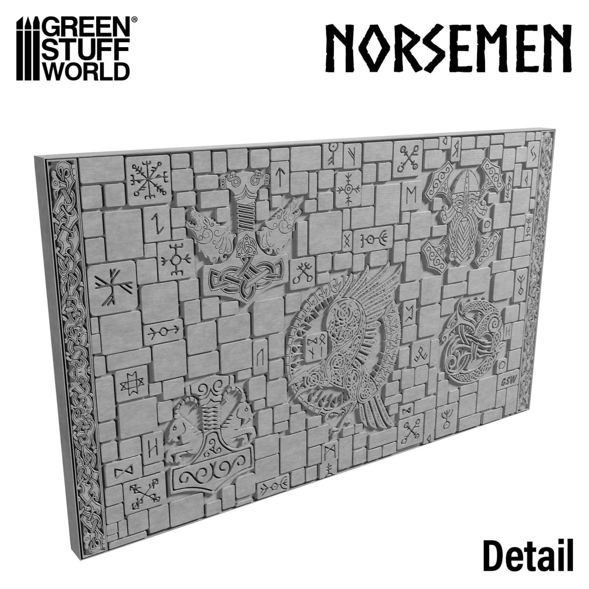 Green Stuff World: Textured Rolling Pins: Norsemen