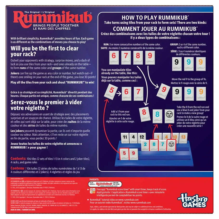 Rummikub Classic (Pre-Order)