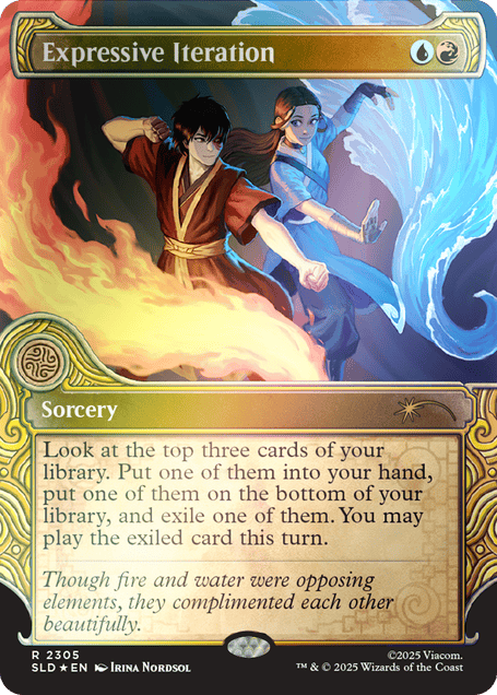Magic the Gathering | Secret Lair Drop: Avatar the Last Airbender - One With the Elements (Foil)