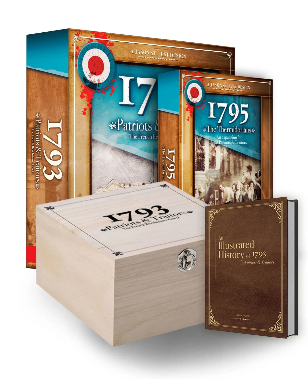 1793: Patriots & Traitors - Wooden Box Limited Deluxe Edition