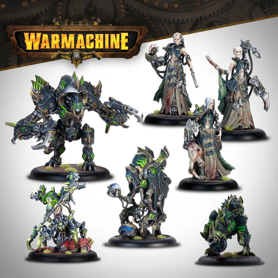 Warmachine: Cryx Necrofactorium Command Set – Boneyard Keeper (Pre-Order)