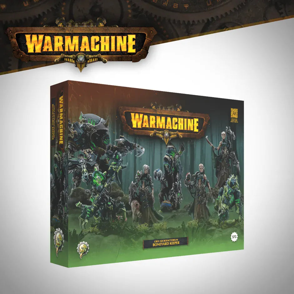 Warmachine: Cryx Necrofactorium Command Set – Boneyard Keeper (Pre-Order)