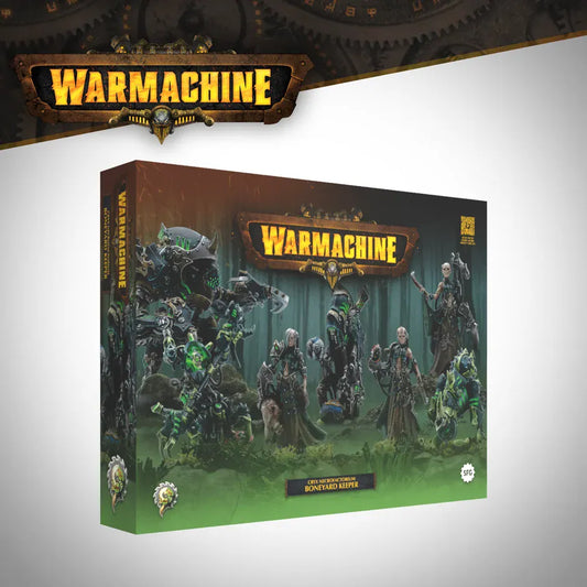 Warmachine: Cryx Necrofactorium Command Set – Boneyard Keeper (Pre-Order)